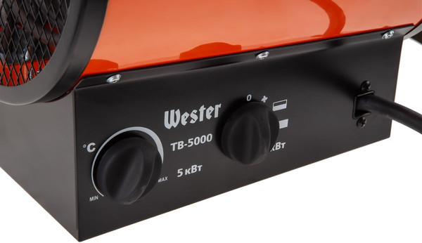 Изображение товара Тепловая пушка электрическая Wester TB-5000 (615365)