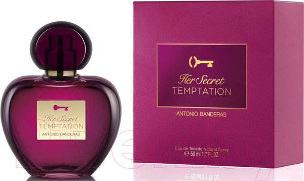 Изображение товара Туалетная вода Antonio Banderas Her Secret Temptation (50мл)