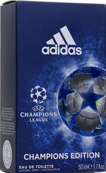 Изображение товара Туалетная вода Adidas UEFA Champions League (50мл)