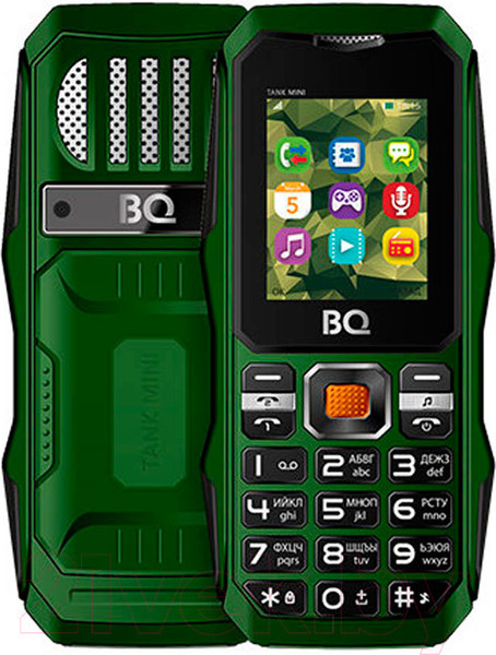 Изображение товара Мобильный телефон BQ Tank mini BQ-1842 (темно-зеленый)
