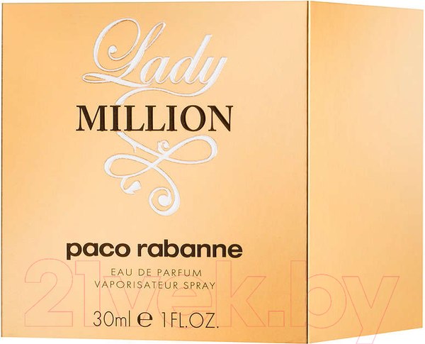 Изображение товара Парфюмерная вода Paco Rabanne Lady Million (30мл)