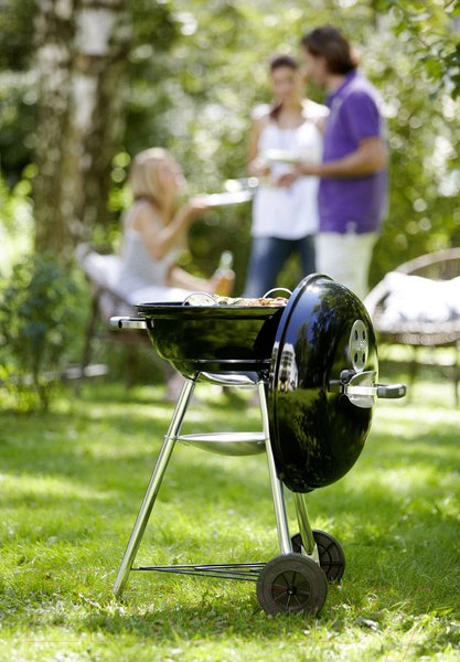Изображение товара Угольный гриль Weber Compact Kettle CK-57 (черный)