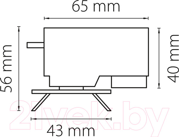 Изображение товара Адаптер для шинопровода Lightstar Asta 592026