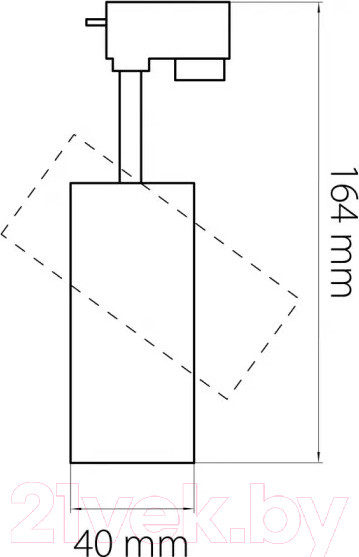 Изображение товара Трековый светильник Lightstar Volta 227236