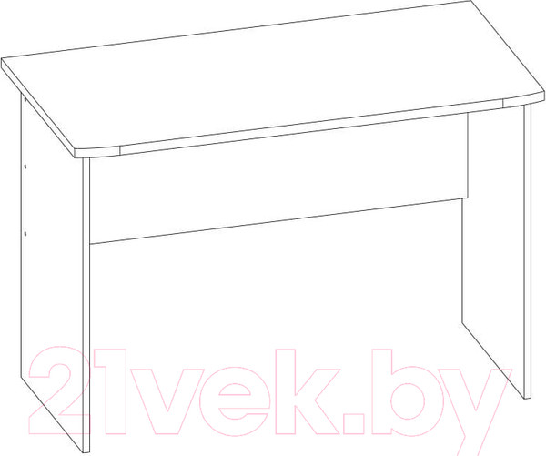 Изображение товара Письменный стол Anrex Oskar 108x55 (дуб санремо)