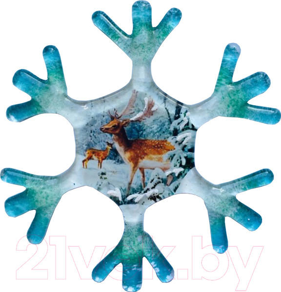 Изображение товара Елочная игрушка Грай Снежинка ЕС-15