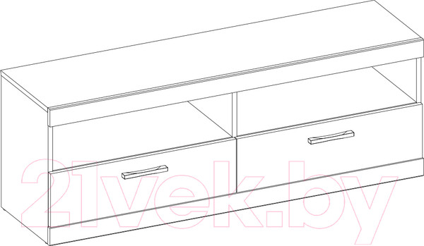 Изображение товара Тумба Anrex Oskar RTV 2S2NL (дуб санремо)