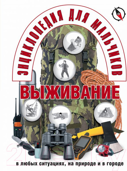 Изображение товара Энциклопедия АСТ Энциклопедия для мальчиков. Выживание в любых ситуациях