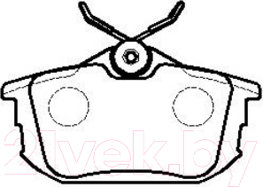 Изображение товара Тормозные колодки HSB HP9289