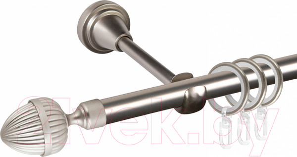Изображение товара Карниз для штор АС ФОРОС Grace D16Г составной + наконечники Милано (2.8м, сатин)