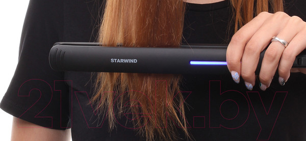 Изображение товара Выпрямитель для волос StarWind SHE5600  (черный)
