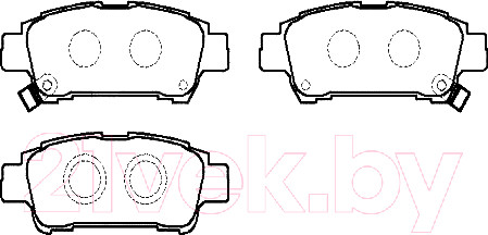 Изображение товара Тормозные колодки HSB HP5207