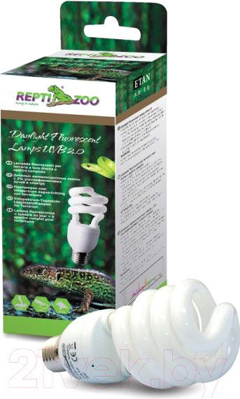 Изображение товара Лампа для террариума Repti-Zoo Compact Daylight УФ 2026CT / 83725041 (26Вт)