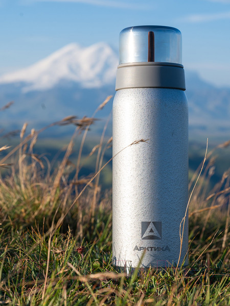 Изображение товара Термос для напитков Арктика 106-1200 (серебристый)