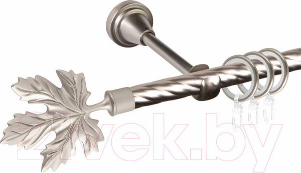 Изображение товара Карниз для штор АС ФОРОС Grace D16K составной + наконечники Клен (2.8м, сатин)