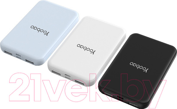 Изображение товара Портативное зарядное устройство Yoobao Power Bank P6w (белый)