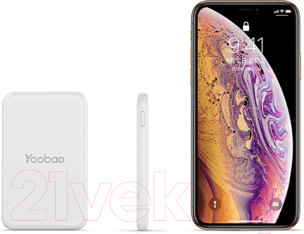 Изображение товара Портативное зарядное устройство Yoobao Power Bank P6w (белый)