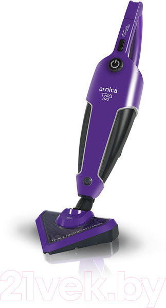 Изображение товара Вертикальный пылесос Arnica Tria Pro ET13311 (фиолетовый)