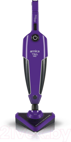 Изображение товара Вертикальный пылесос Arnica Tria Pro ET13311 (фиолетовый)
