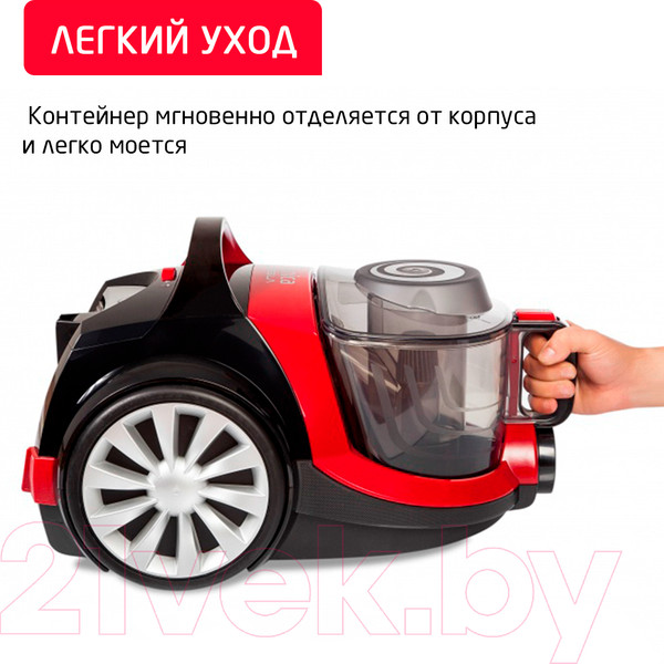 Изображение товара Пылесос Arnica Tesla / ET14310 (красный)