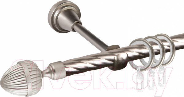 Изображение товара Карниз для штор АС ФОРОС Grace D16K составной + наконечники Милано (2.8м, сатин)