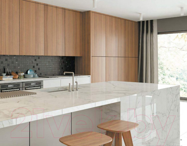 Изображение товара Плитка Kerranova Marble Trend Carrara K-1000/MR (300x600)