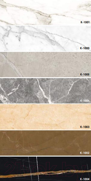 Изображение товара Плитка Kerranova Marble Trend Carrara K-1000/MR (300x600)