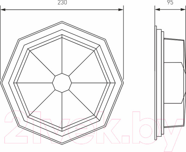 Изображение товара Бра уличное Elektrostandard Telarana S GL 1023D (капучино)