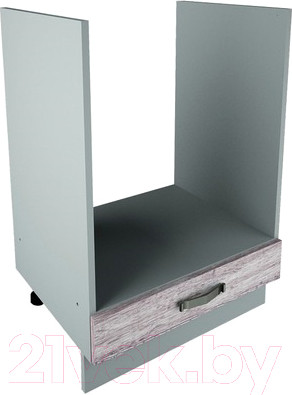 Изображение товара Шкаф под духовку Anrex Alesia 1S/60-F1 (серый/дуб анкона)