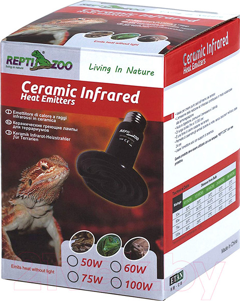 Изображение товара Лампа для террариума Repti-Zoo DL180050 / 83715019