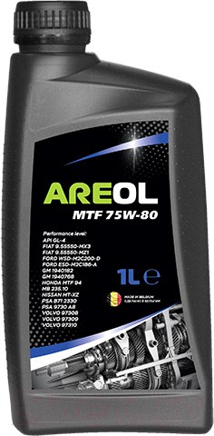 Изображение товара Трансмиссионное масло Areol MTF 75W80 / 75W80AR107 (1л)