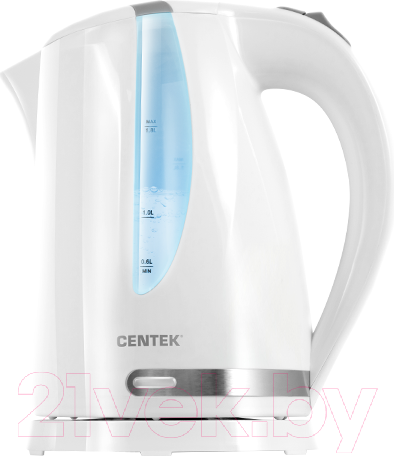 Изображение товара Электрочайник Centek CT-0040 (белый)