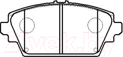 Изображение товара Тормозные колодки HSB HP9073