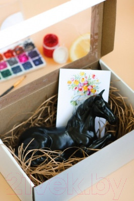 Изображение товара Статуэтка Нашы майстры Лошадь 2 3082 (декорированная)