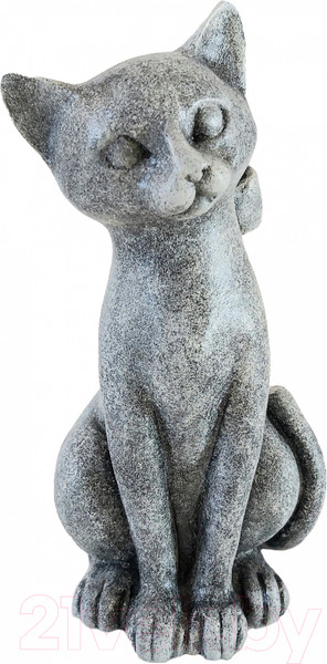 Изображение товара Статуэтка Нашы майстры Кот с бантом 3035 (декорированная)