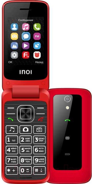 Изображение товара Мобильный телефон Inoi 245R (красный)