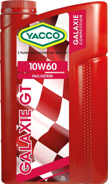 Изображение товара Моторное масло Yacco Galaxie GT 10W60 (2л)