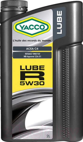 Изображение товара Моторное масло Yacco Lube R 5W30 (2л)