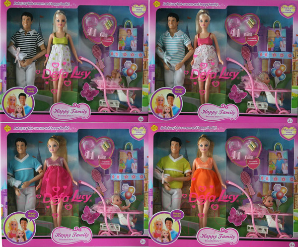 Изображение товара Набор кукол Defa Lucy 8088