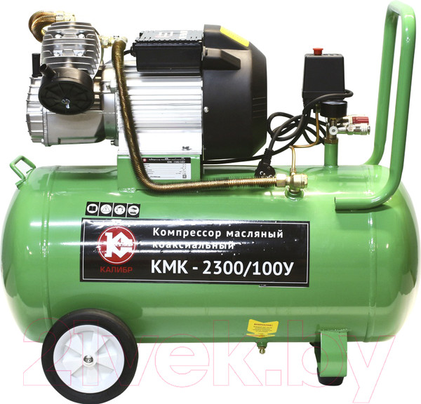 Изображение товара Воздушный компрессор Калибр КМК-2300/100У (58656)