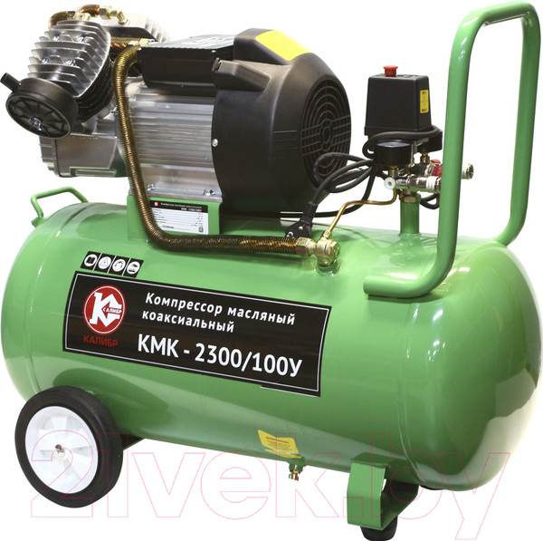 Изображение товара Воздушный компрессор Калибр КМК-2300/100У (58656)