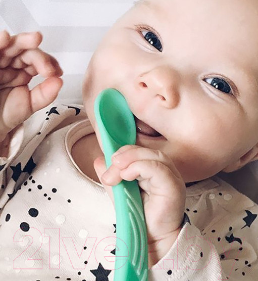 Изображение товара Набор столовых приборов для кормления Twistshake Feeding Spoon / 78179 (3шт, розовый)