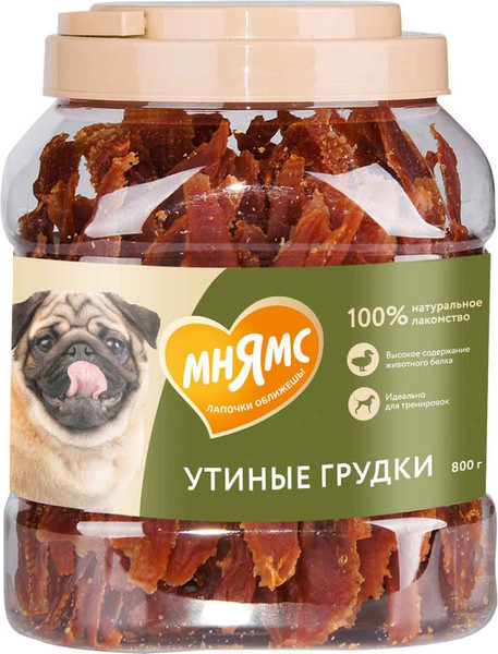 Изображение товара Лакомство для собак Мнямс Утиные грудки / 701764