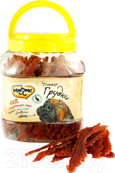 Изображение товара Лакомство для собак Мнямс Утиные грудки / 701764