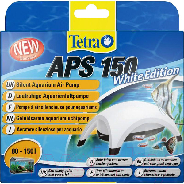 Изображение товара Компрессор для аквариума Tetra APS 707087/212466 (белый)