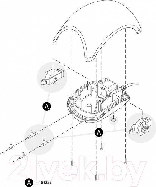 Изображение товара Компрессор для аквариума Tetra APS 705872/143203 (антрацит)