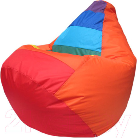 Изображение товара Бескаркасное кресло Flagman Груша Макси XXL Г2.1-436 (радуга)