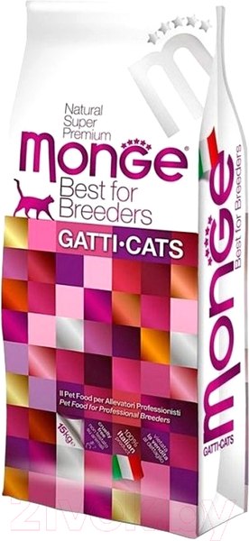 Изображение товара Сухой корм для кошек Monge Monoprotein Adult Rabbit (10кг)