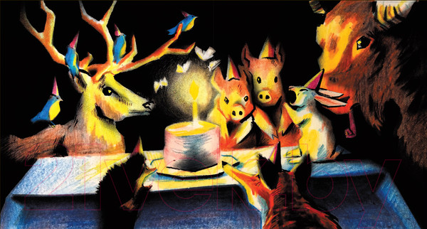 Изображение товара Книга Росмэн Черная-пречерная сказка (Качмарская Р.)