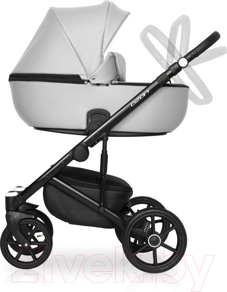 Изображение товара Детская универсальная коляска Riko Ozon 3 в 1 (05/Stone)